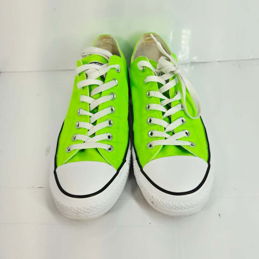 Converse Chuck Taylor All Star Low Neon Green Size 11
